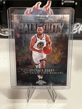 Stephen Curry ball of duty card